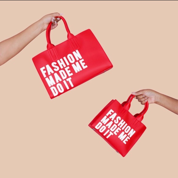 Red “Everything” handbag ❤️ Fashion Made Me Do It - Picture 8 of 9